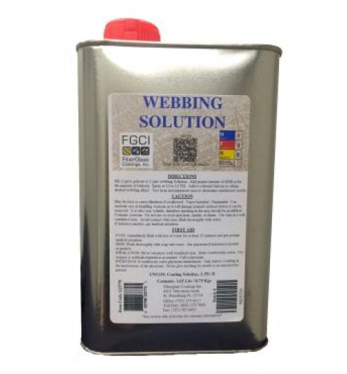 Webbing Solution Gel Coat Additive